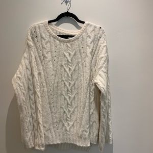 Nili Lotan ivory sweater medium